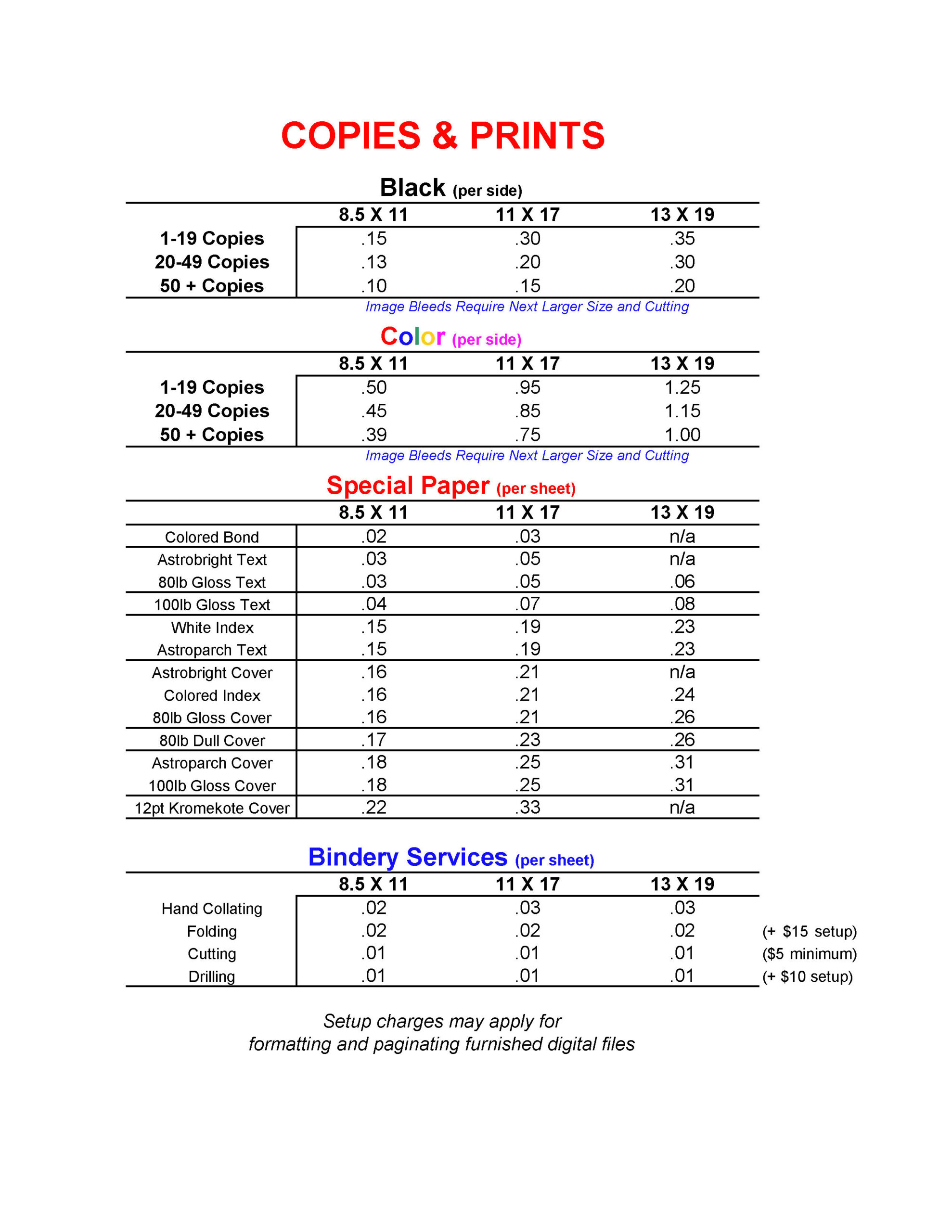 Copier Prices rev 0725
